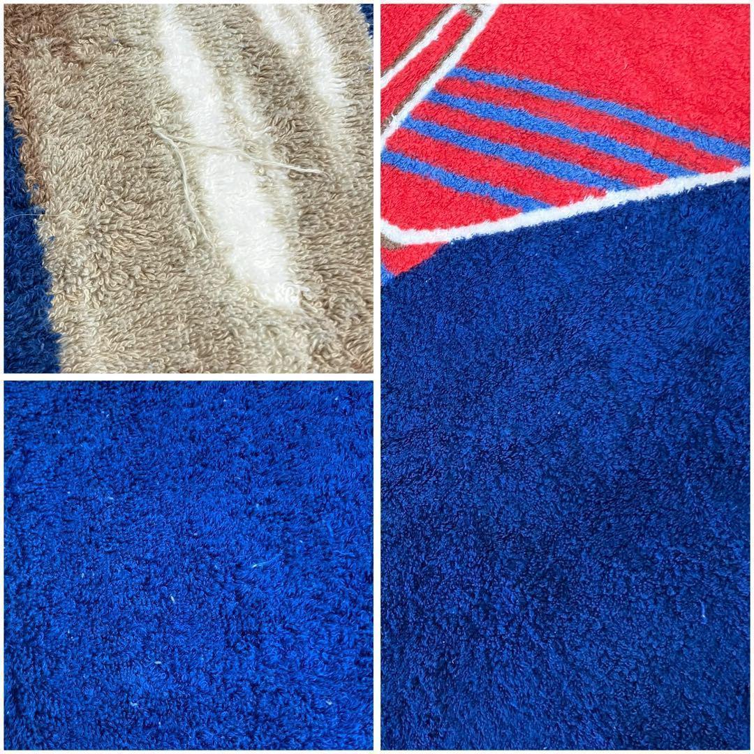 良品✨ エルメス ビーチタオル 馬 ネイビー 大判