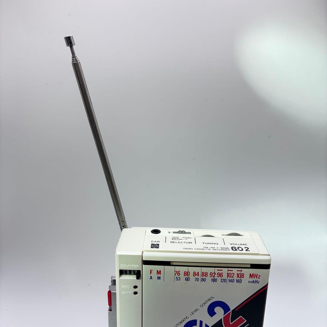 National RX-1910 ポータブルラジカセ AM-FM 2-BAND