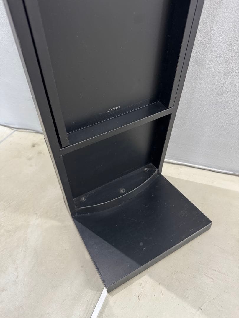 80's SHISEIDO スタンドミラー 姿見 スペースエイジ ポストモダン