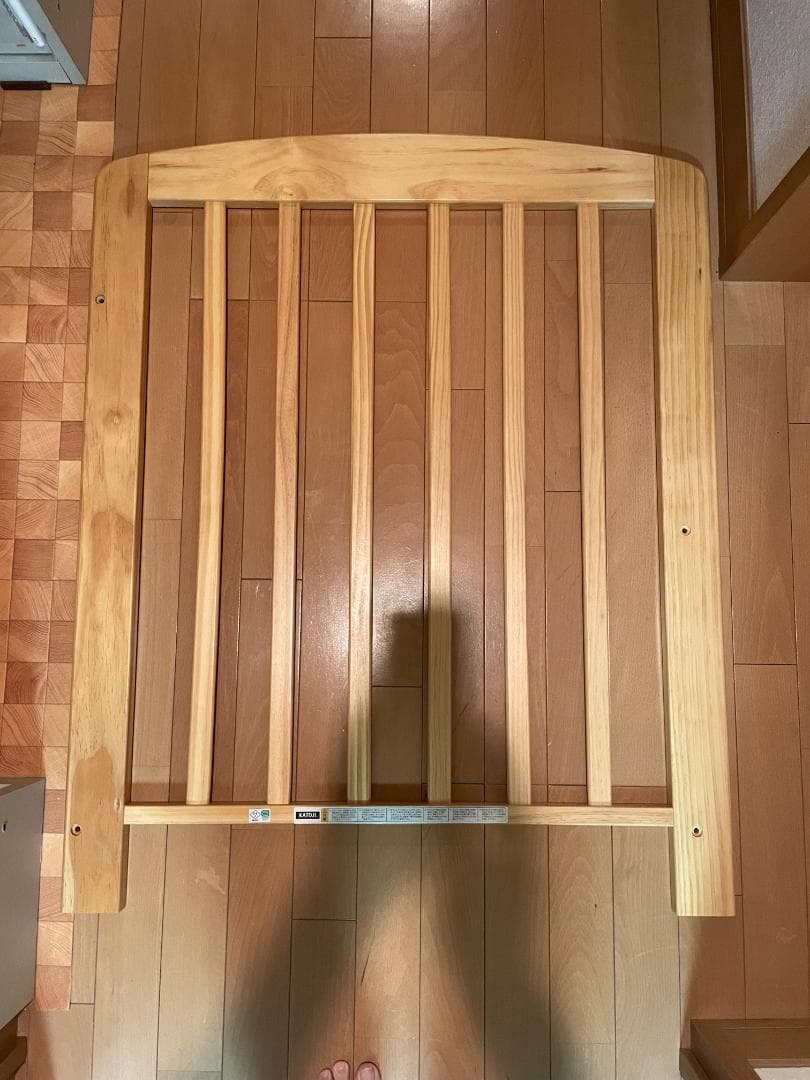 カトージ（KATOJI）ベビーベッドハイタイプ床板すのこレギュラーサイズ