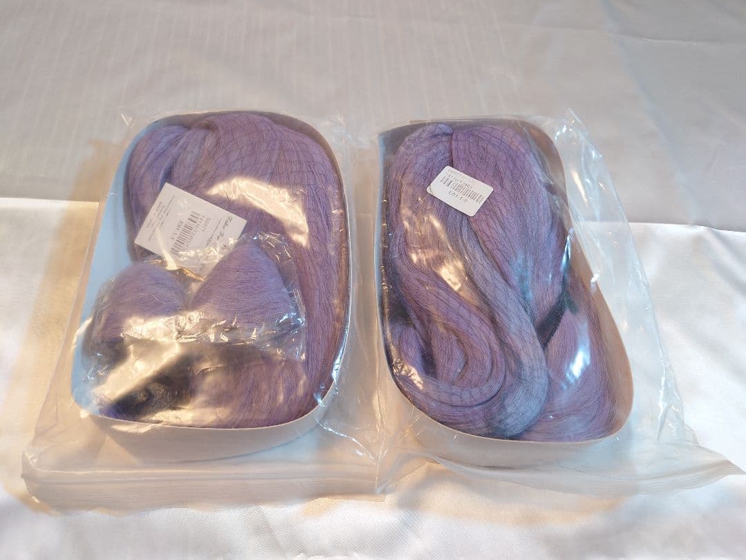 原神　刻晴　Lサイズ　未使用品　​喵屋小铺　コスプレ　ウィッグ付