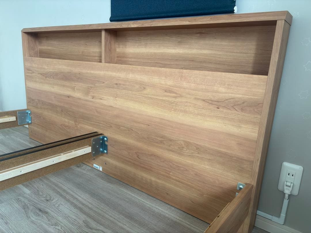 フランスベッド クイーンサイズ セミシングルマットレス2枚 ベッド一式 美品