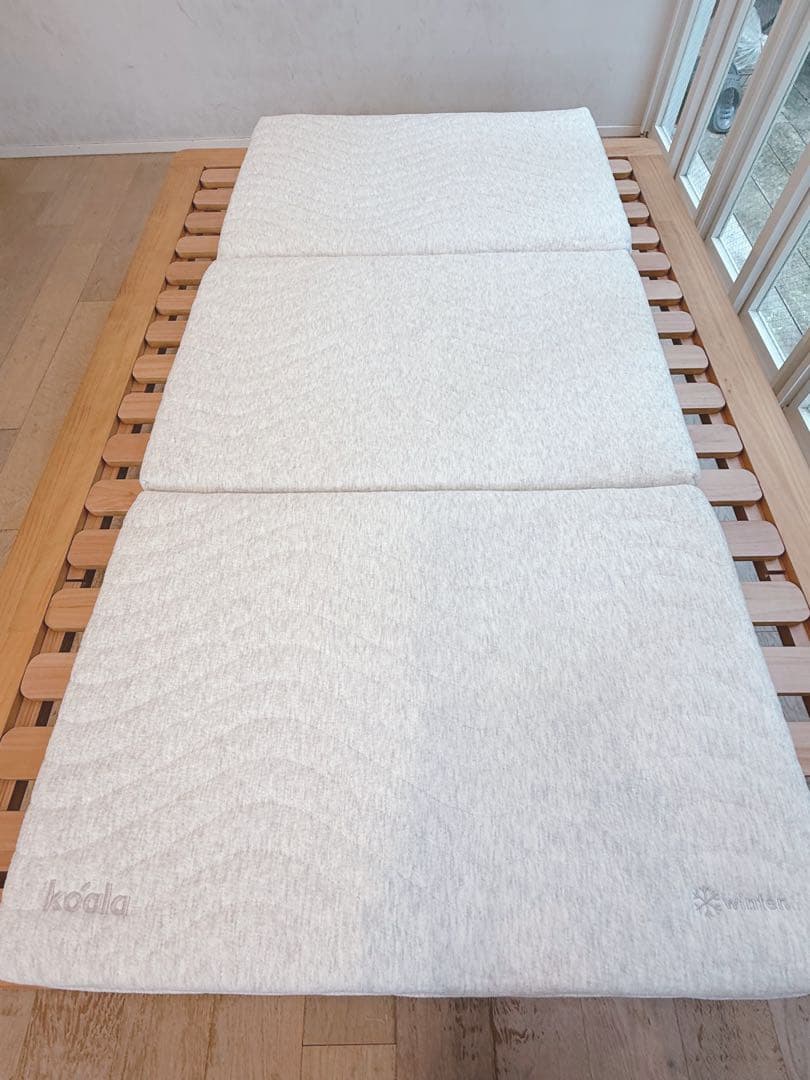 ✨快適快眠✨コアラ布団 OASIS シングル 三つ折り コアラ(R)✨美品✨