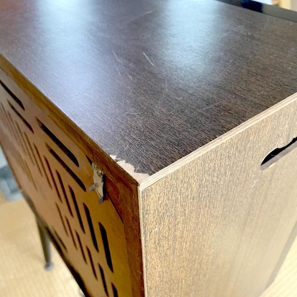 白黒テレビ 昭和レトロ GENERAL ゼネラル 真空管 脚付き 起動不可