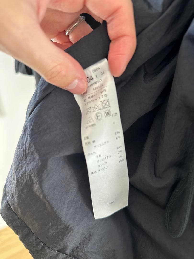 ATON エイトンTECHNO COTTON PADDED SHORT MODS