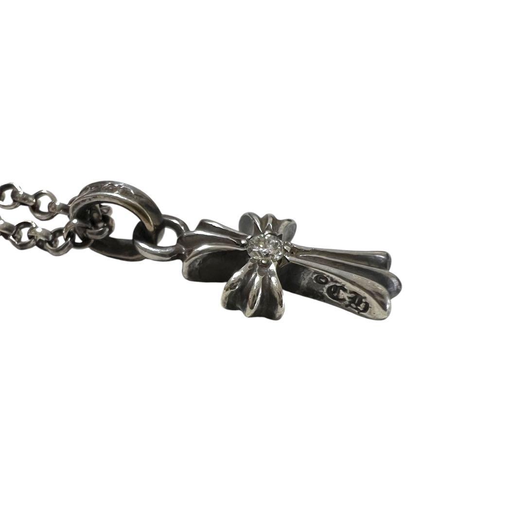 【正規品】クロムハーツ ネックレス リング ダイヤ付トップ ３点 セット販売