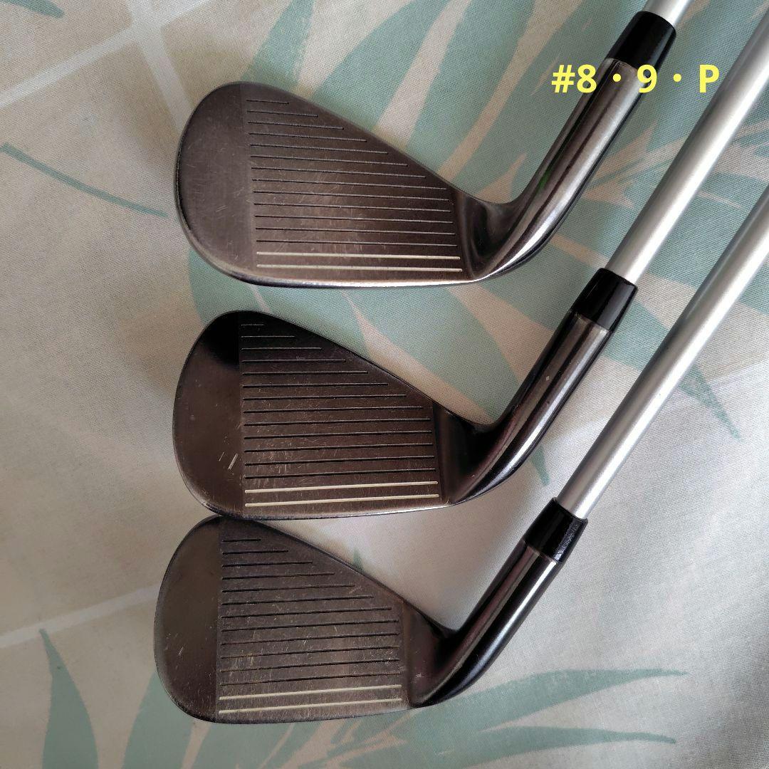 Callaway RAZR X BLACK メンズアイアンセット 6本