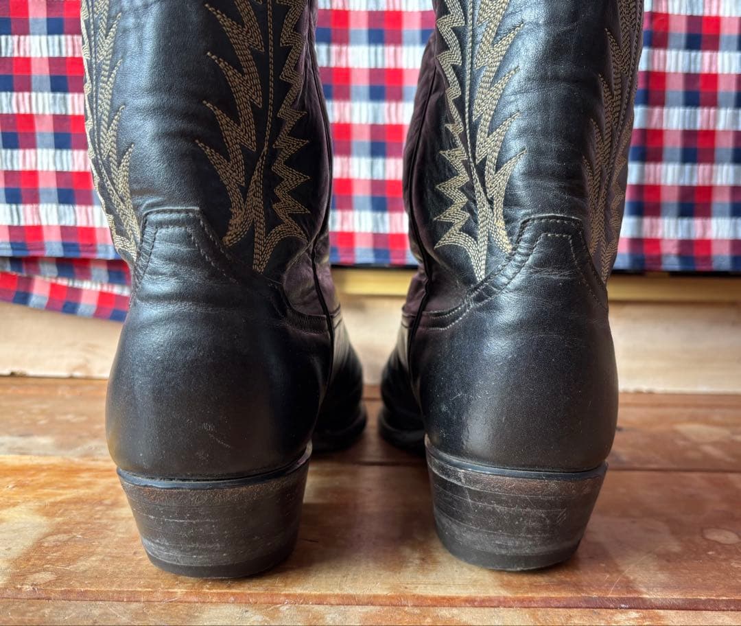 Tony Lama ウェスタンブーツ 9D ブラック