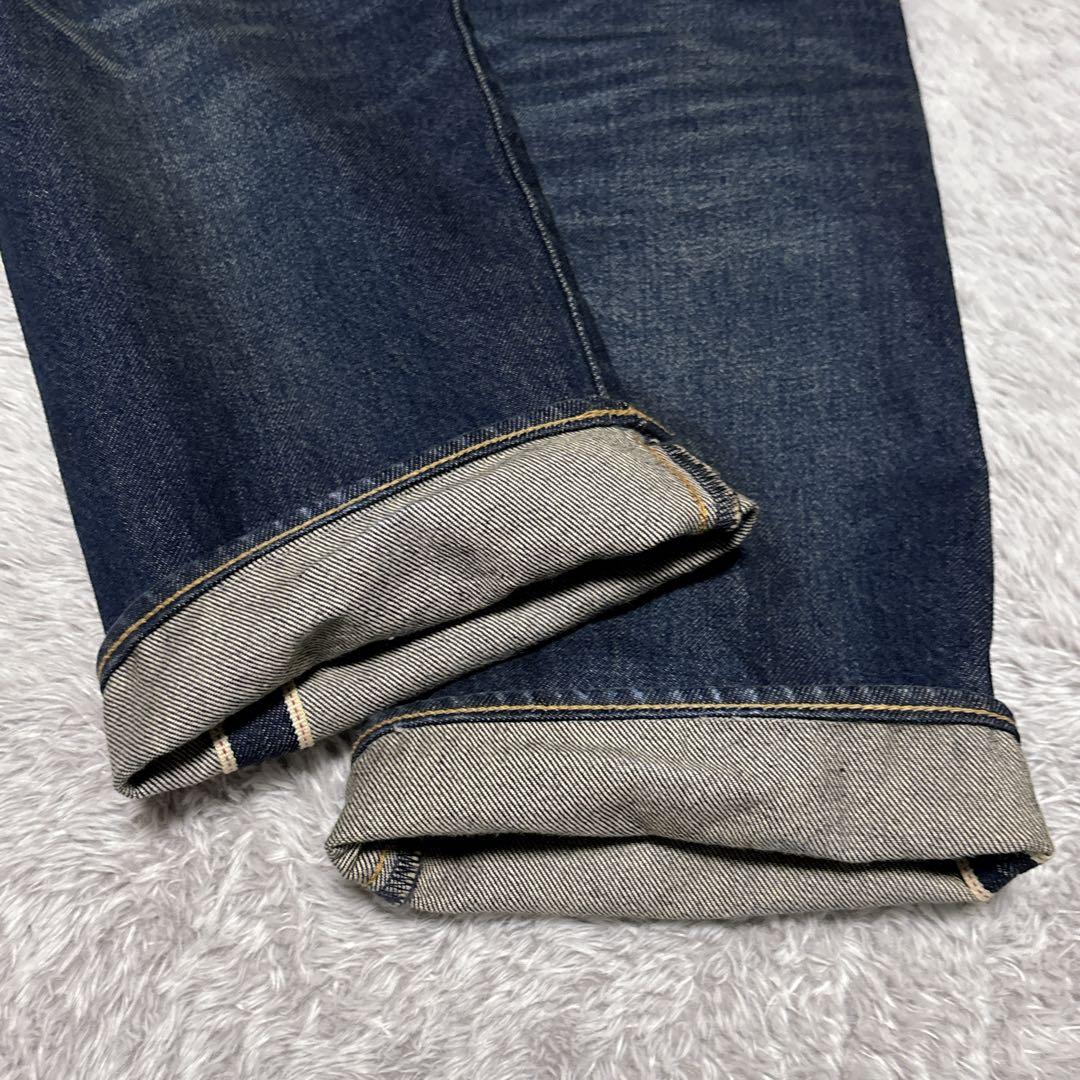 【美品】リーバイス501 プレミアム 赤耳 セルビッチ BIGE ビッグE 濃紺