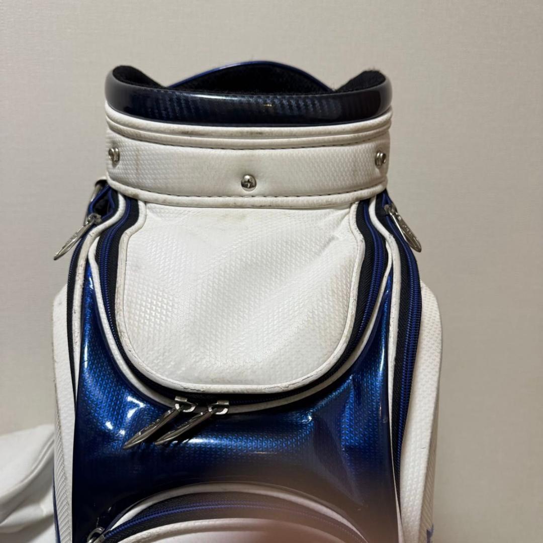 ダンロップ XXIO ゼクシオ キャディバッグ ゴルフバッグ ホワイト