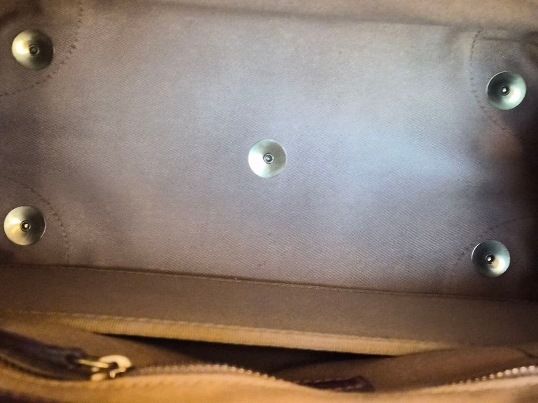 ポロ ラルフローレン　ハンドバッグ 千鳥柄 PVC　ヴィンテージ