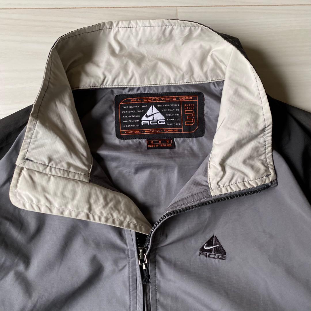 ジャケット・アウター 00s archive nike acg 2way nylon jacket