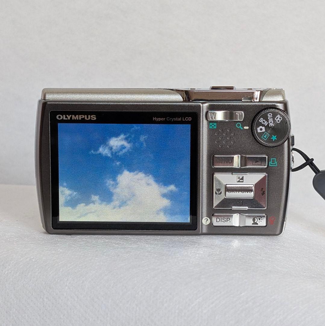 OLYMPUS μ830 シルバー オールド コンデジ 動作確認済