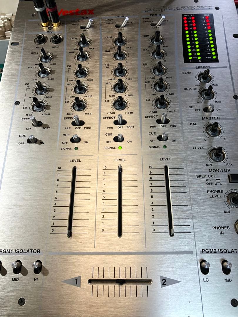 VESTAX ベスタクス　PCV-275 縦横フェーダーメンテナンス