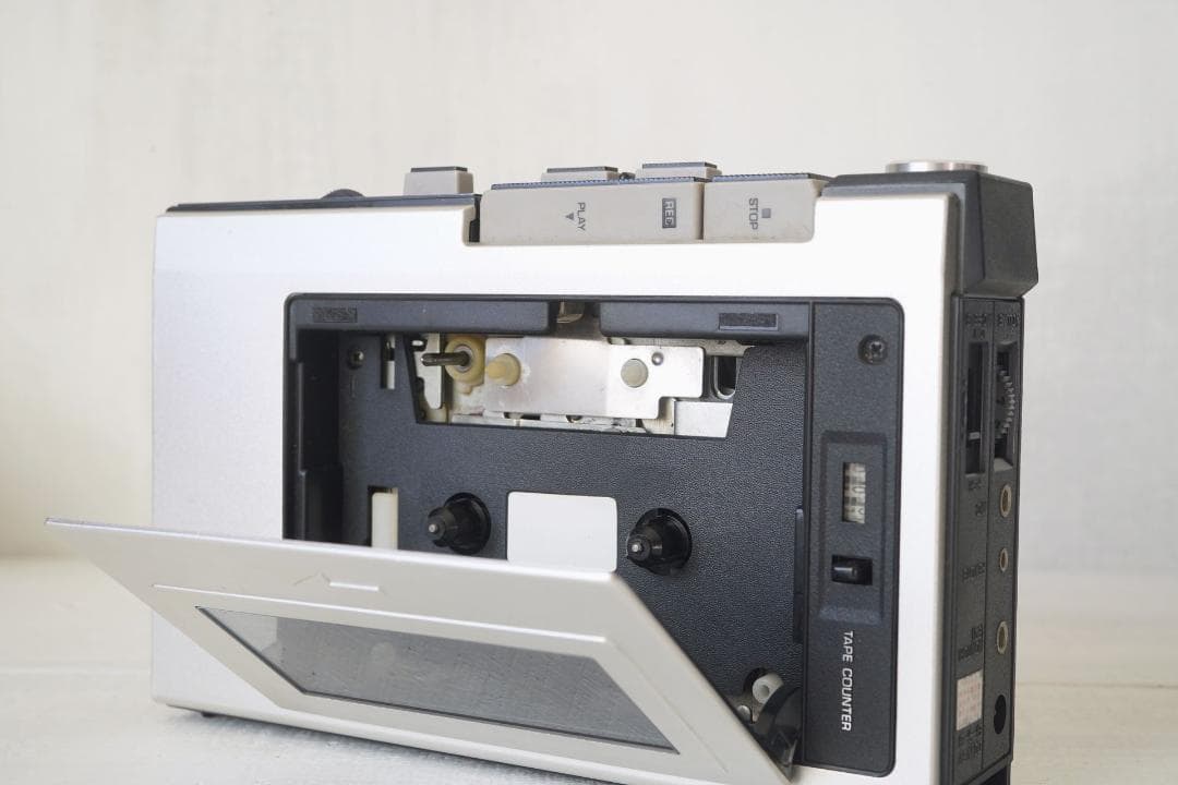 National カセットレコーダー RQ-333 ケース&アダプター付き 美品