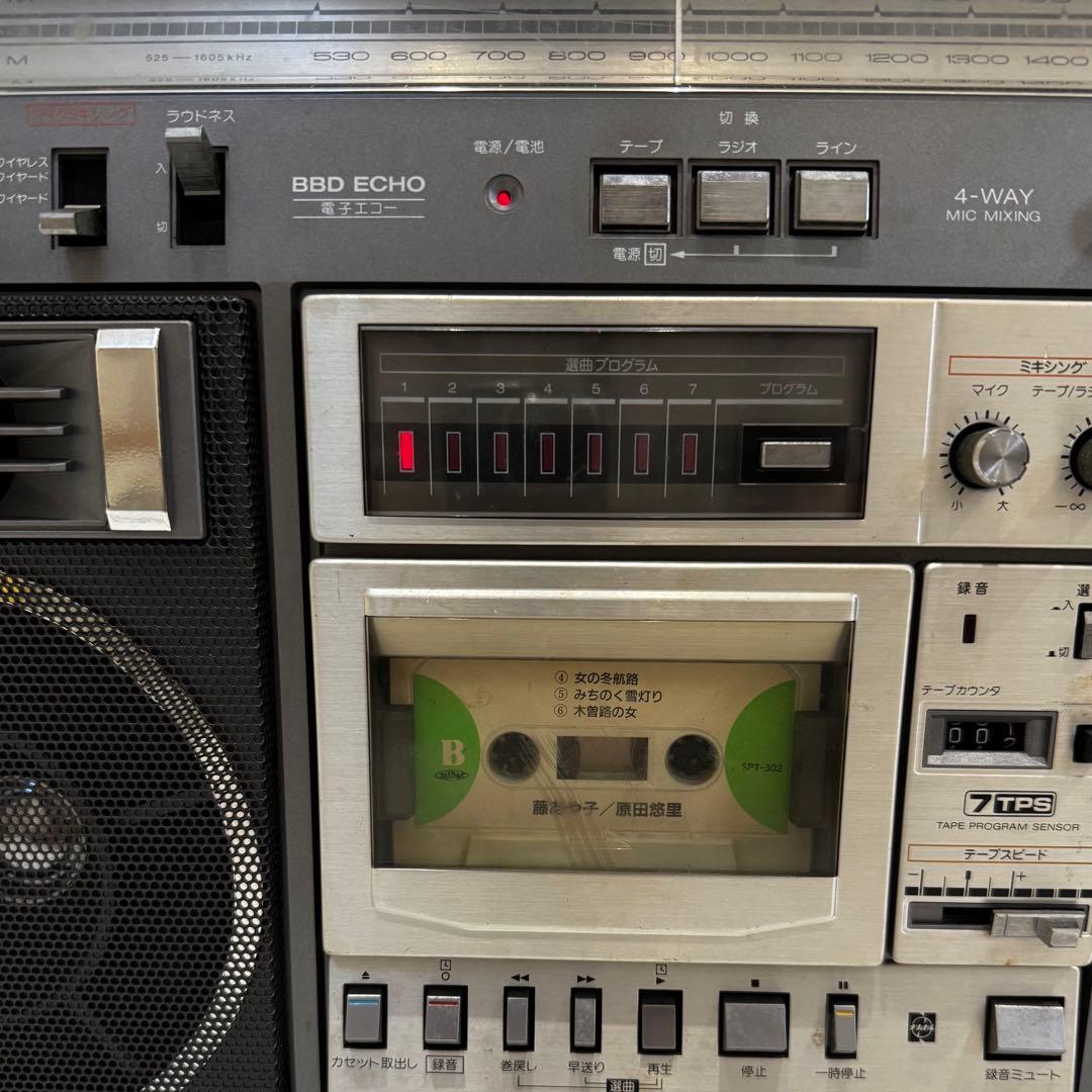 銘機★ナショナル National RX–5400 昭和レトロ ラジカセ