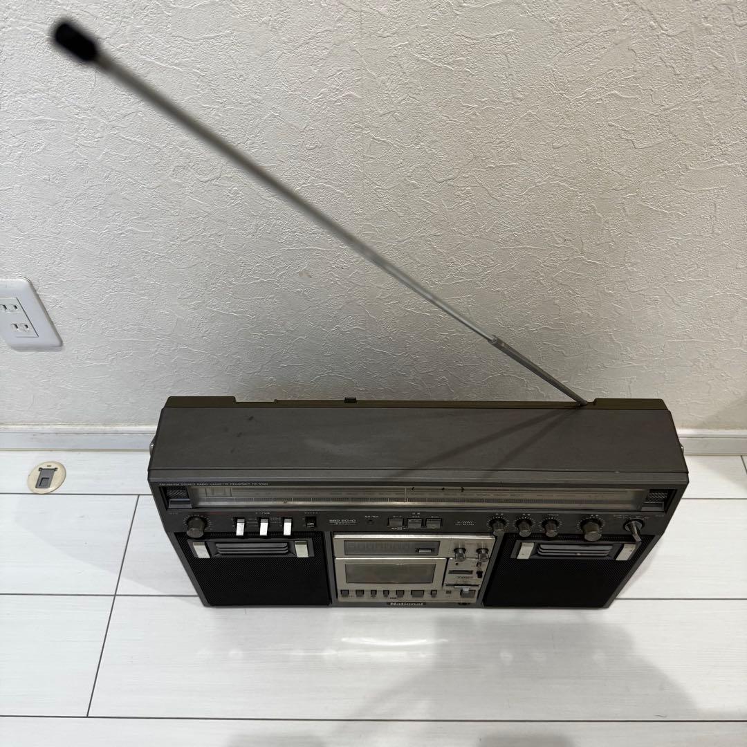 銘機★ナショナル National RX–5400 昭和レトロ ラジカセ