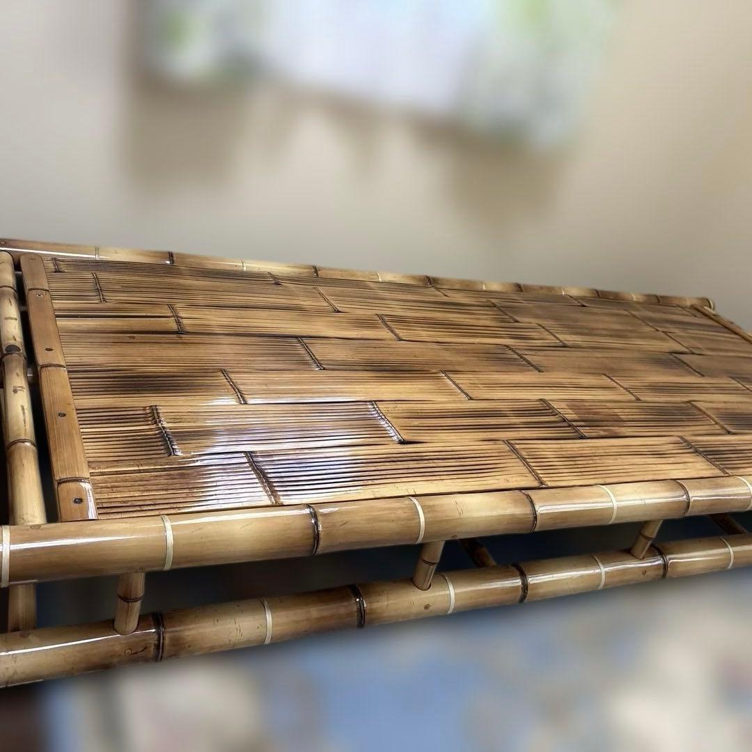 梅里竹芸　竹製シングルベッド