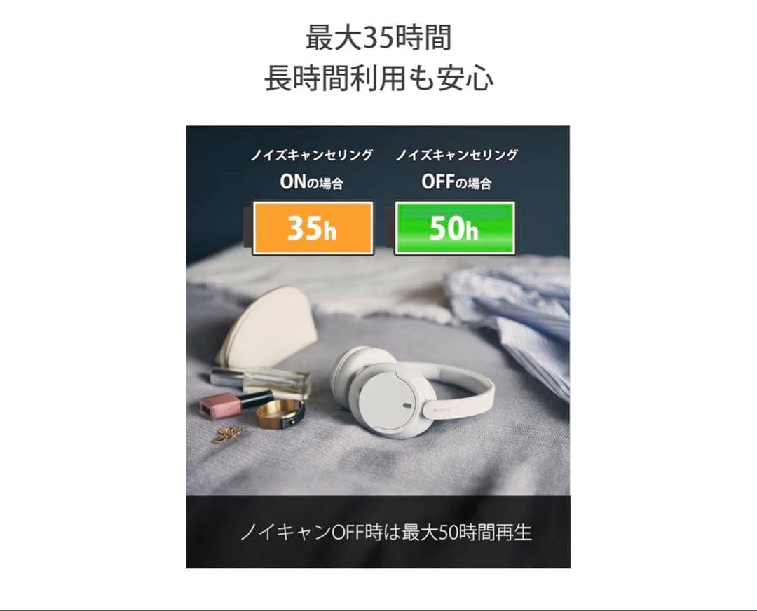 SONY WH-CH720N（ブラック）