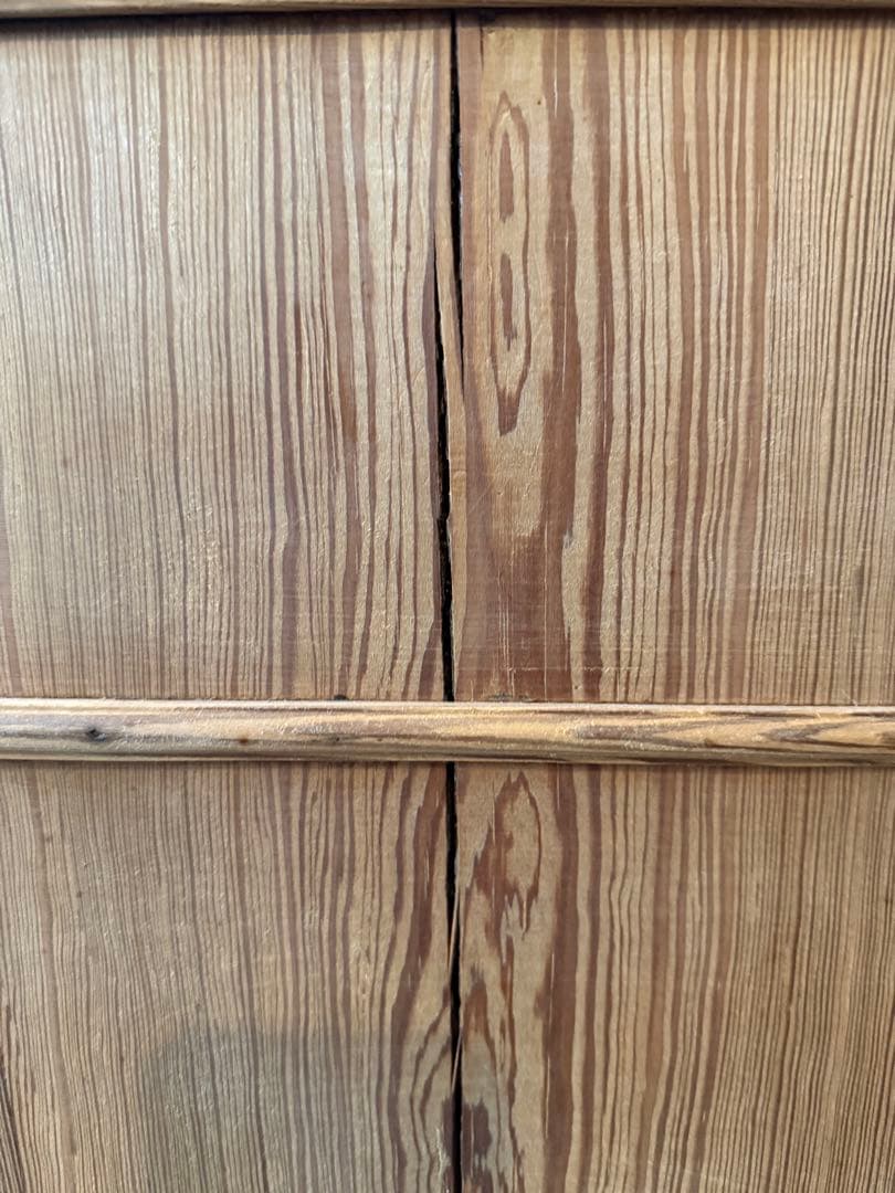 ビンテージ ドロワーナイトテーブル ドロワーベッドサイドテーブル　剥離