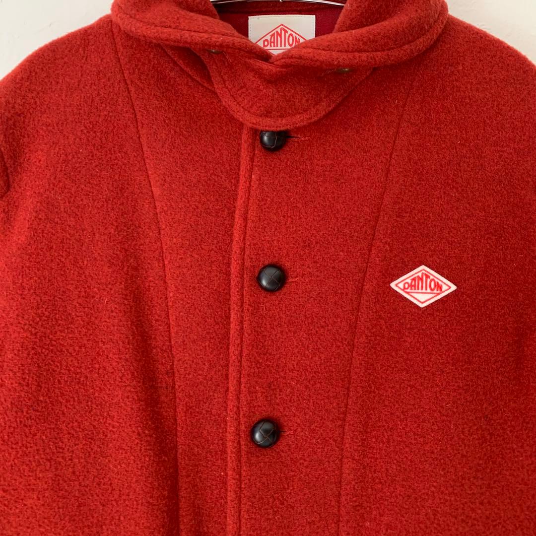 1/31まで値下げ美品DANTONダントンウールモッサ丸襟XL 希少44サイズ