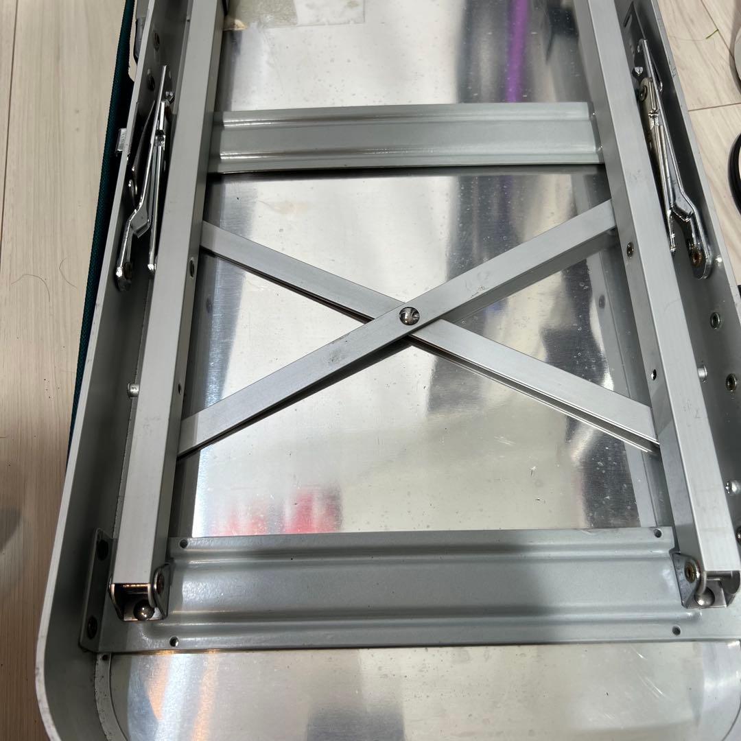 コールマン　テーブルベンチセット　折りたたみアウトドアテーブル　アルミ製