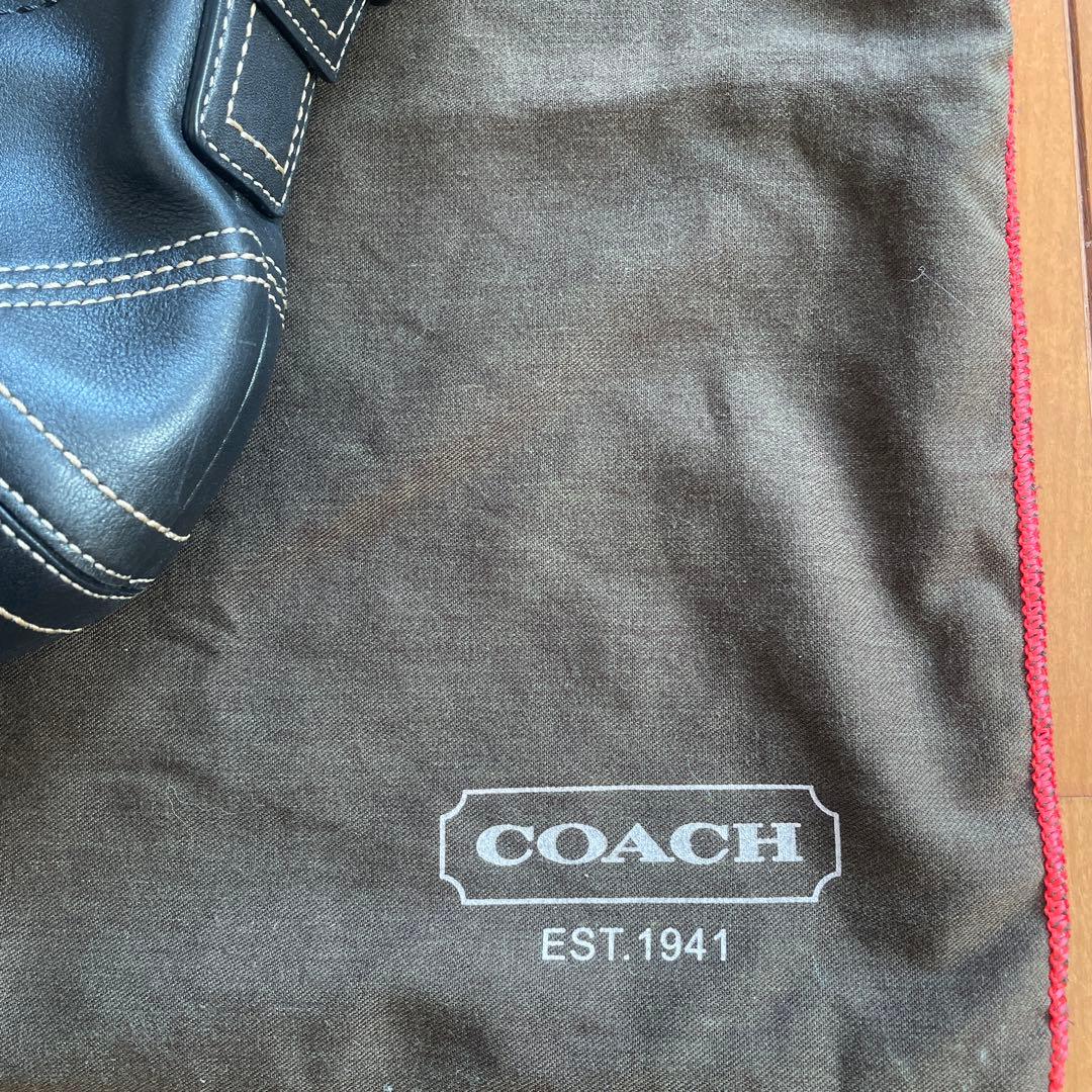 コーチcoach ホーボー型　ワンショルダー　レザー
