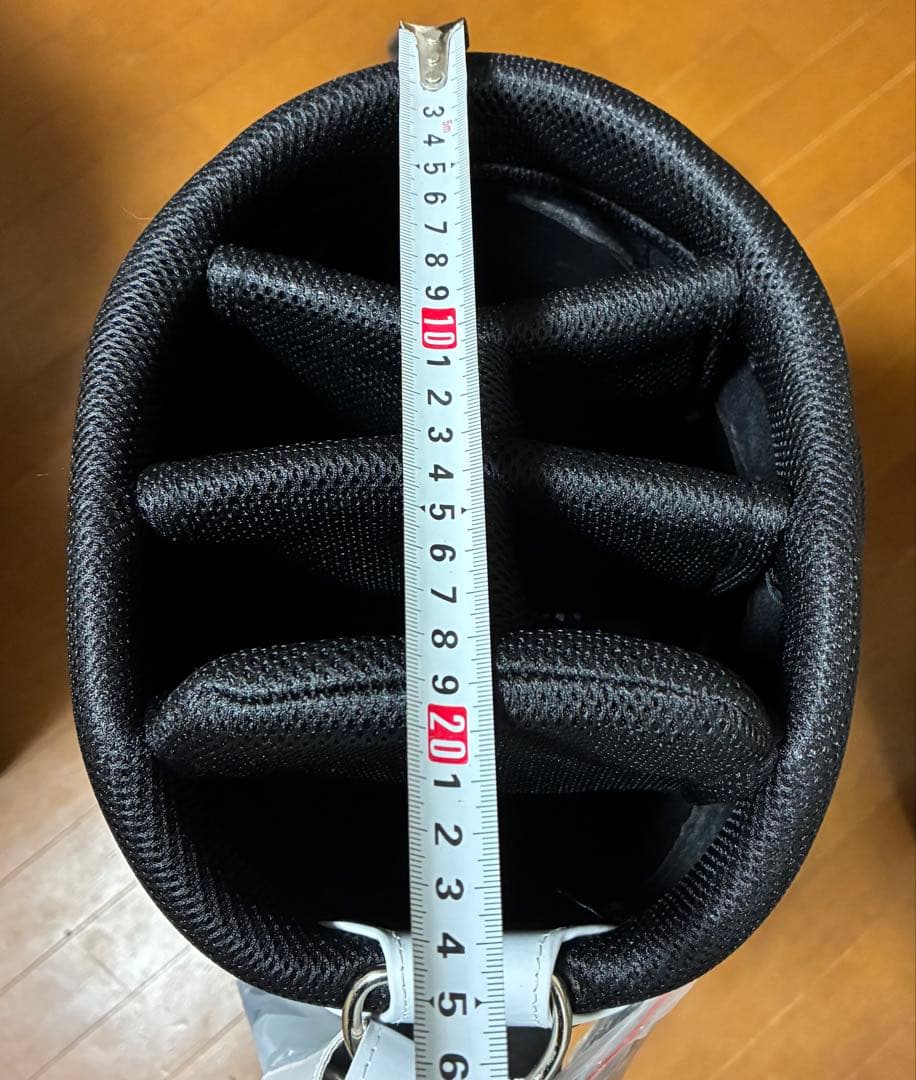 花の慶次 ゴルフ キャディバッグ ホワイト 新品 未使用 非売品