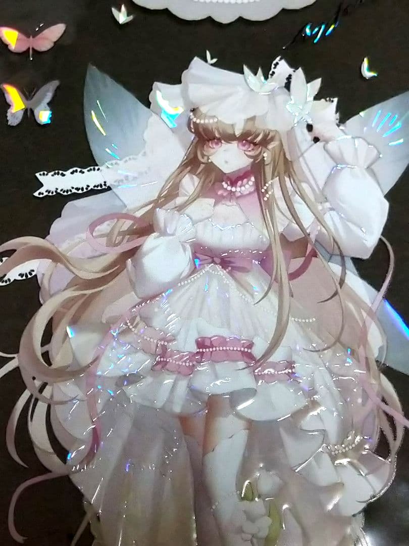 J663＃若花泽粉(贝壳光)一木一横切り売り海外人物マステ女の子