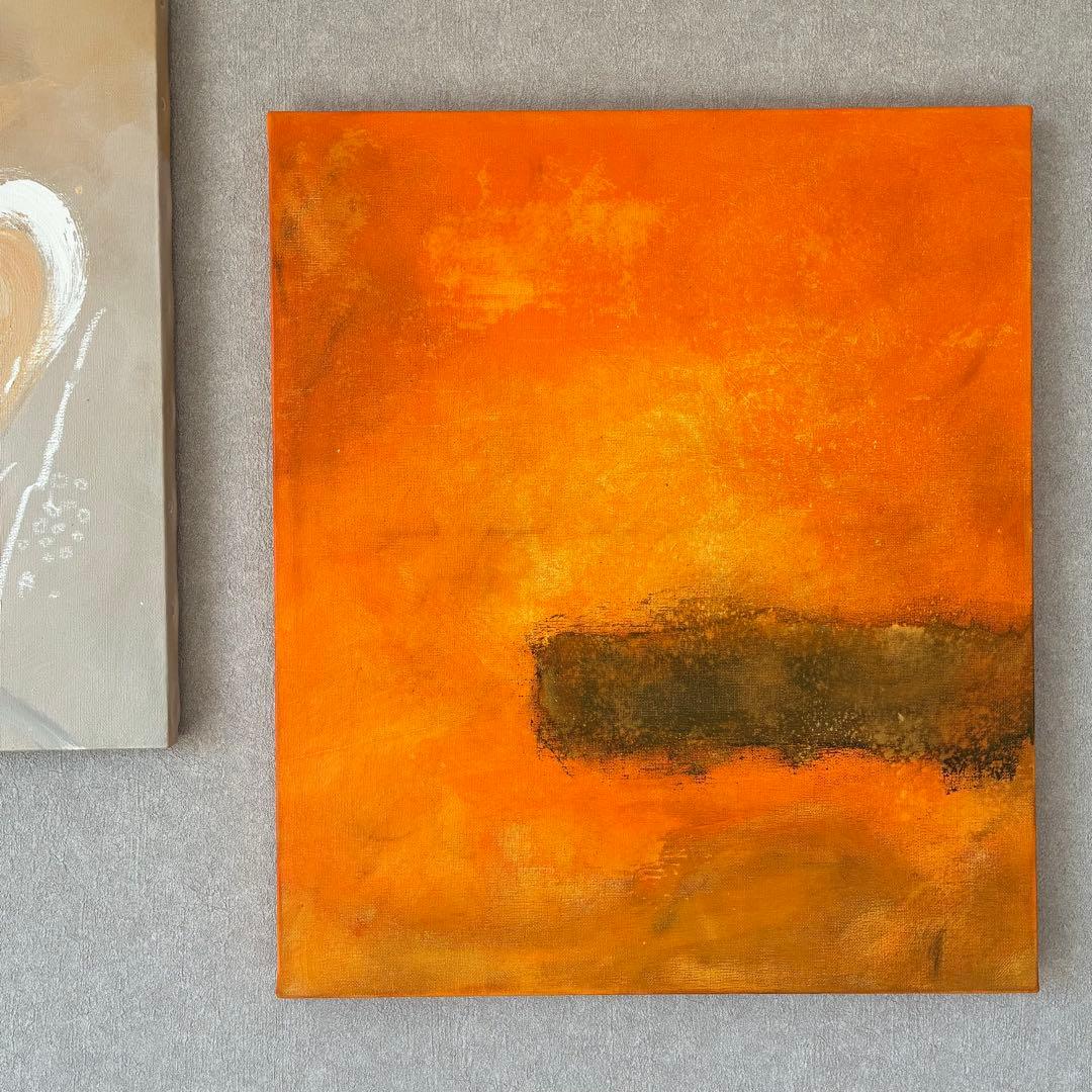 現代アート　53×45.5㎝　2枚セット　モダン　アートパネル　インテリア　絵画