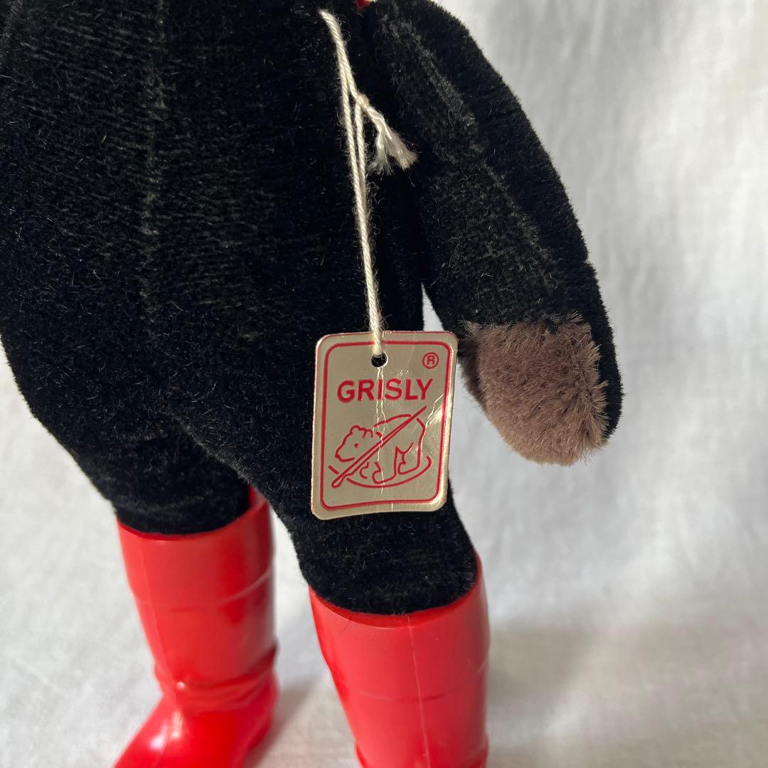 アンティーク　ドイツ　グリズリー社　黒ねこ