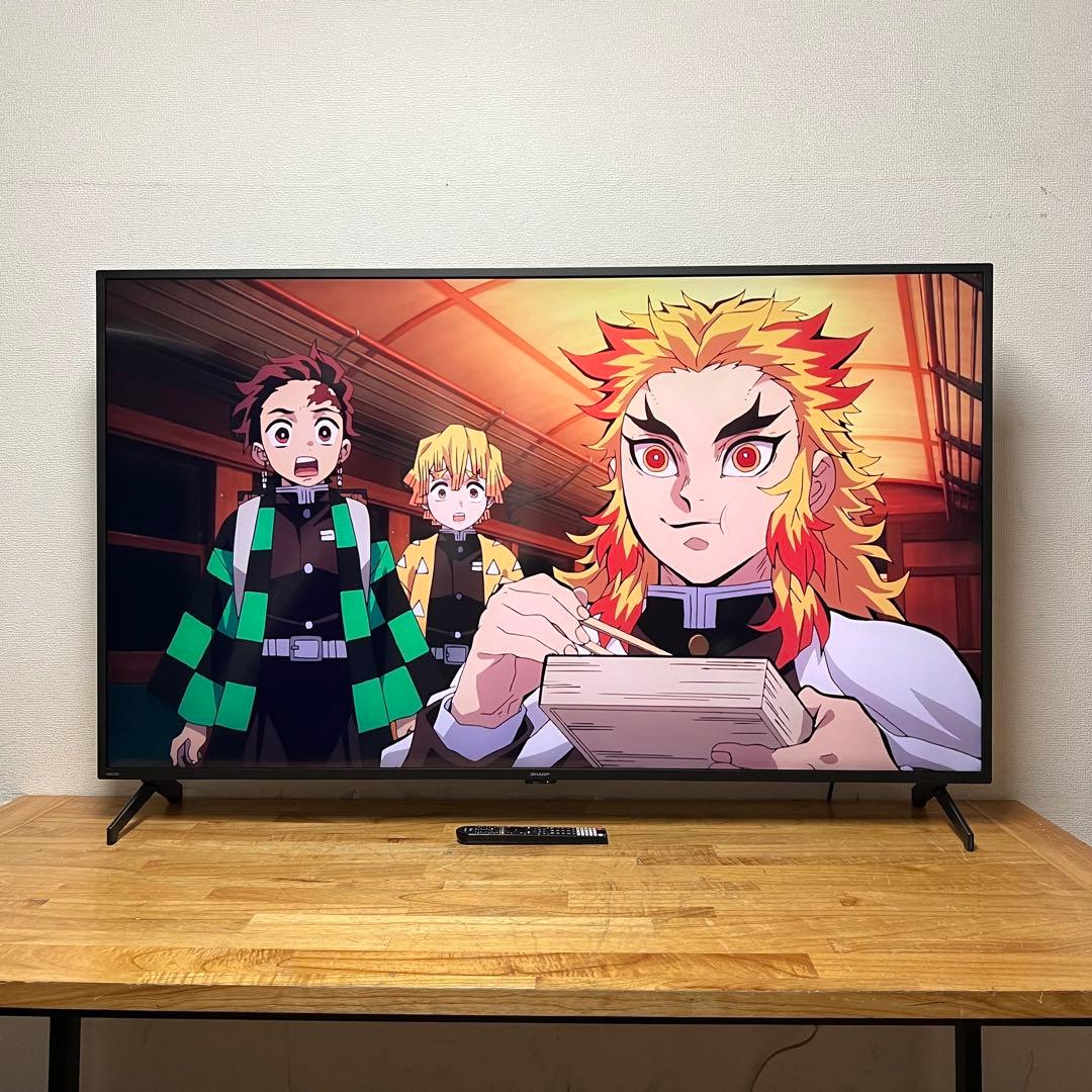 SHARP 65V型 4K 液晶テレビ AQUOS 4T-C65FL1 24年製