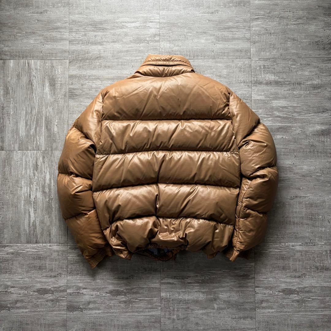 【超希少茶タグ⭐️】Moncler モンクレール　ダウン　茶色ブラウン 0 サイズ