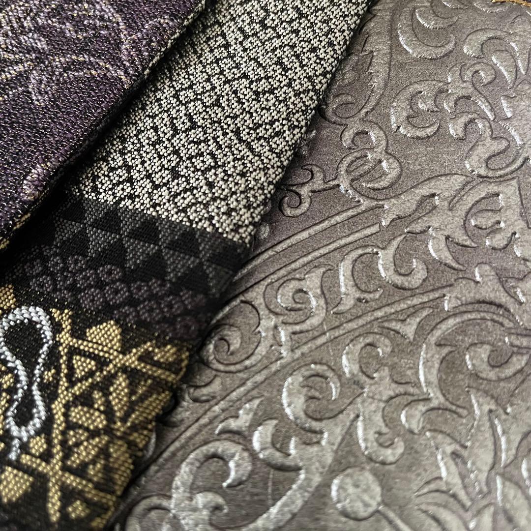 しつけ付き 美しい染めのお着物 正絹作家物