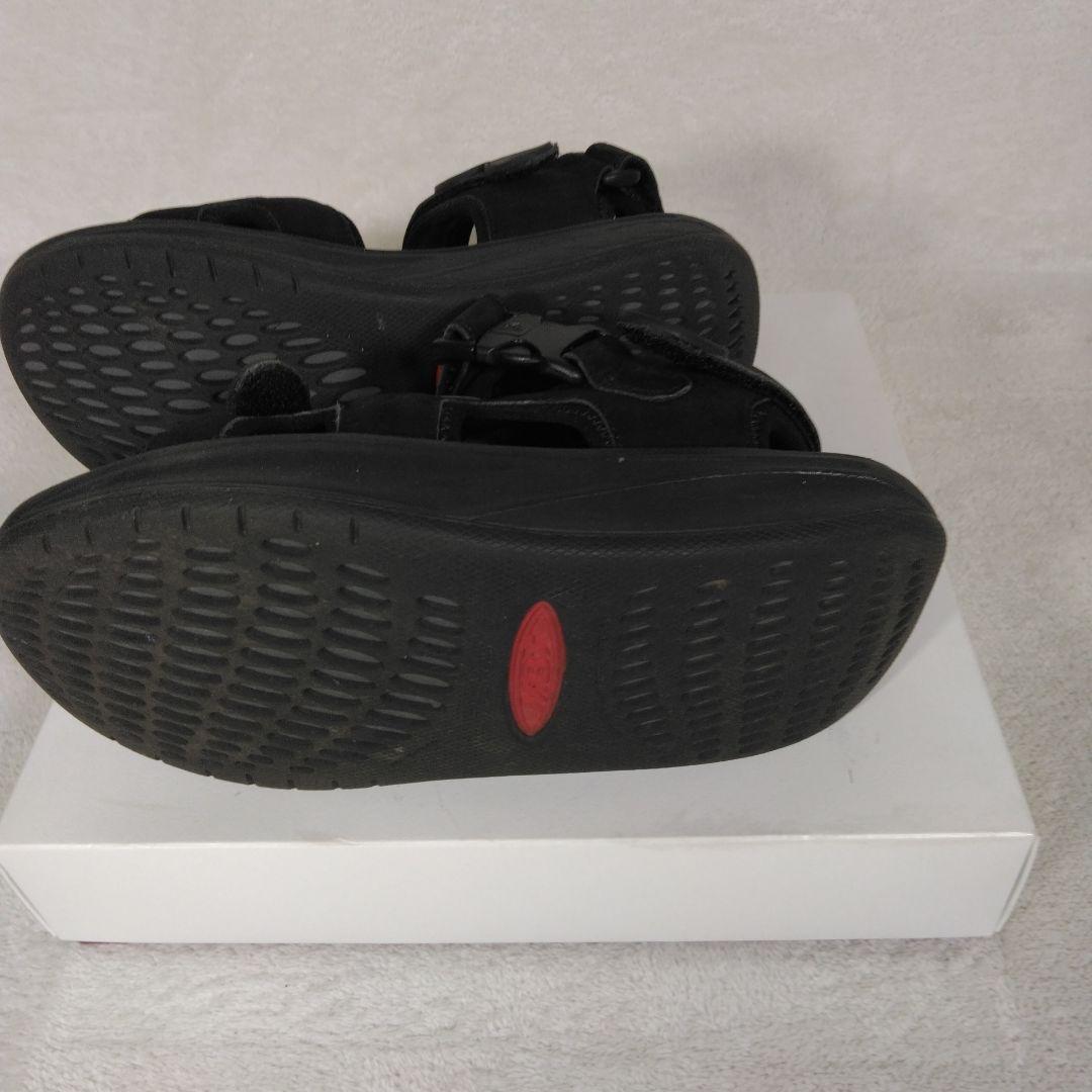 MBT KISUMU ブラック スポーツサンダル ベルクロ