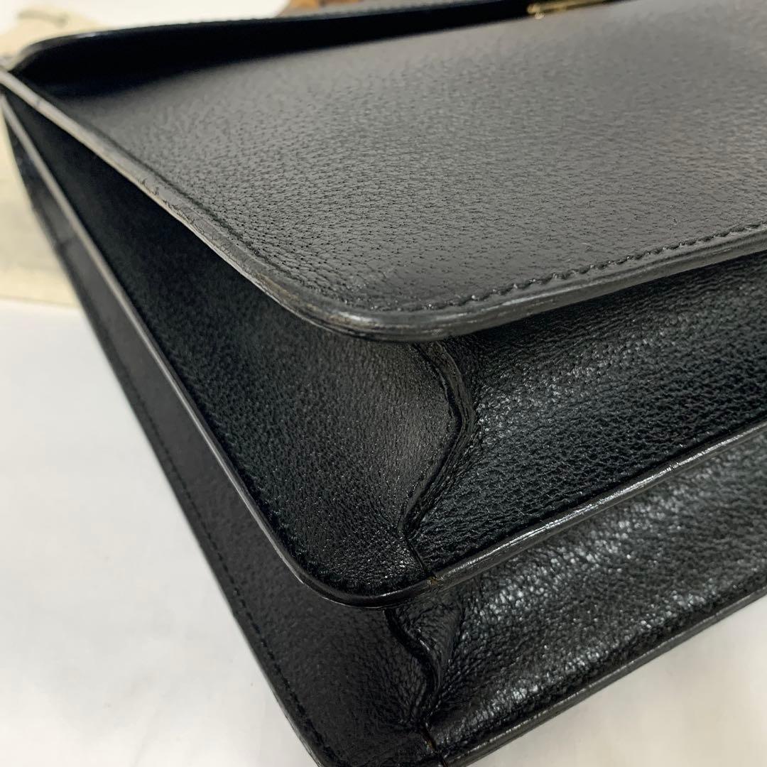 【バンブー】オールドグッチ　OLD GUCCI　ビジネスバッグ　ブリーフケース