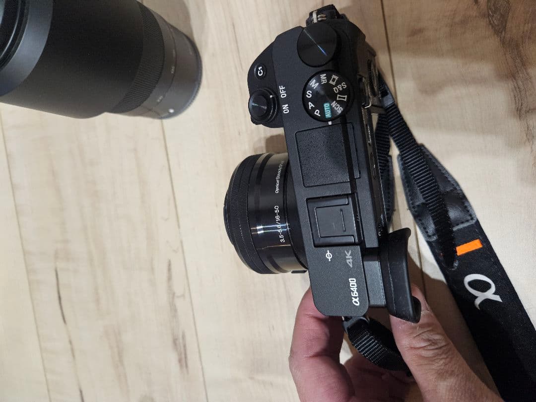 SONY a6400　ミラーレスカメラ　レンズ2個つき