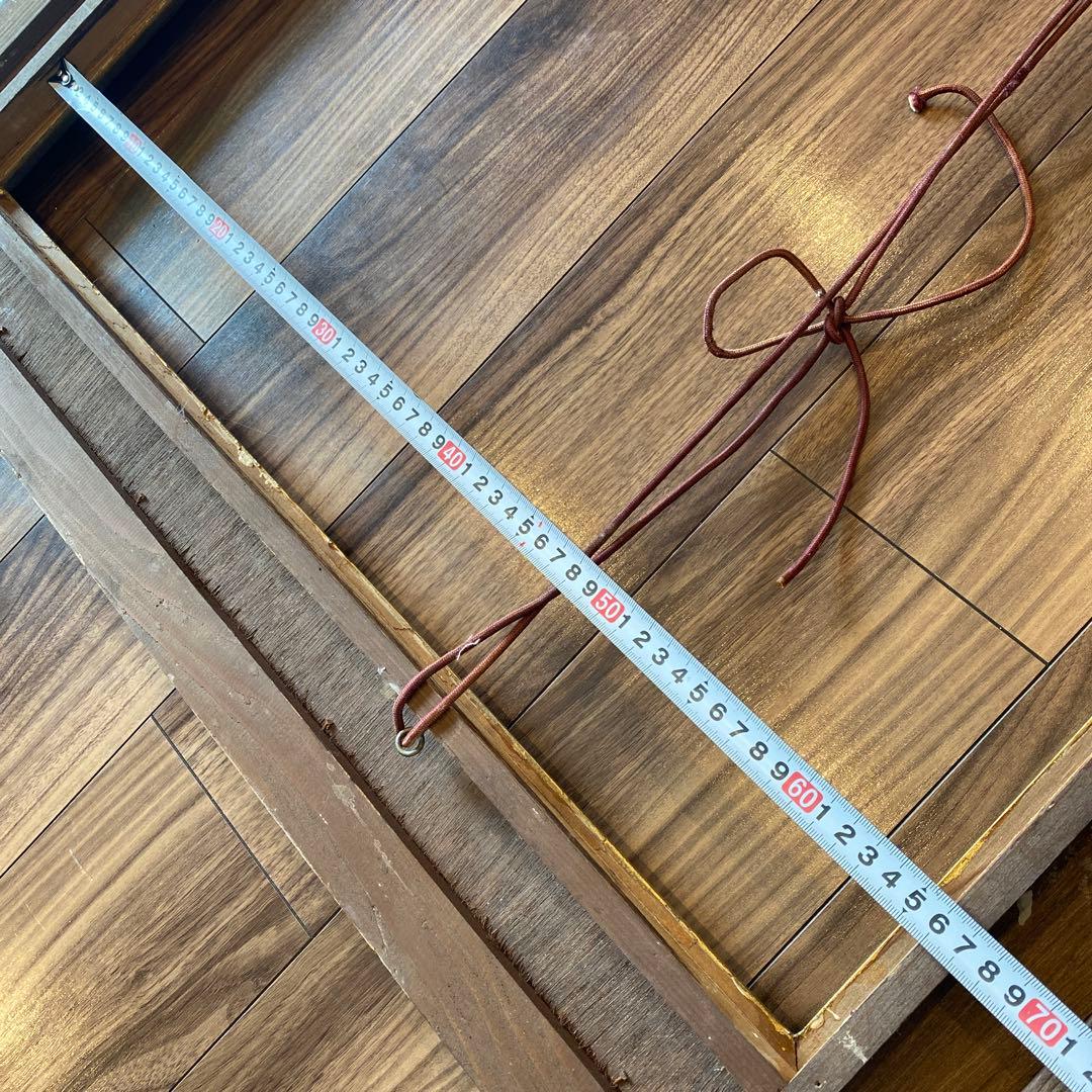 大型木製額縁　アンティーク　フレーム