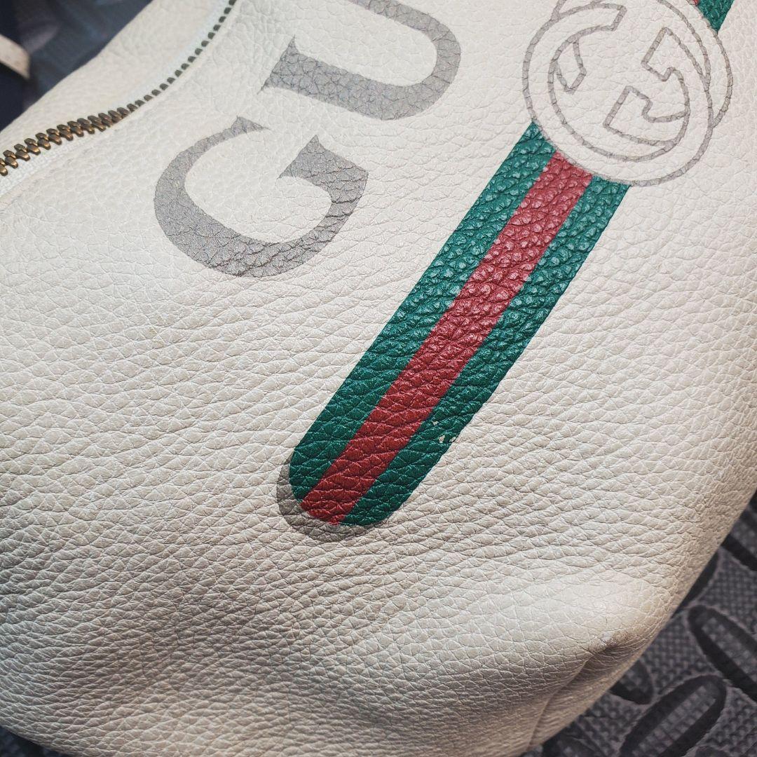 GUCCI グッチ シェリーライン ヴィンテージロゴ ウエストバッグ 中古品