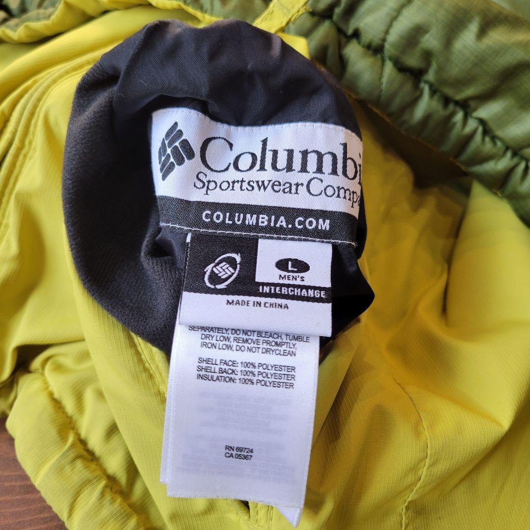 【今季大注目】コロンビア リバーシブル キルティング パフジャケット 短丈