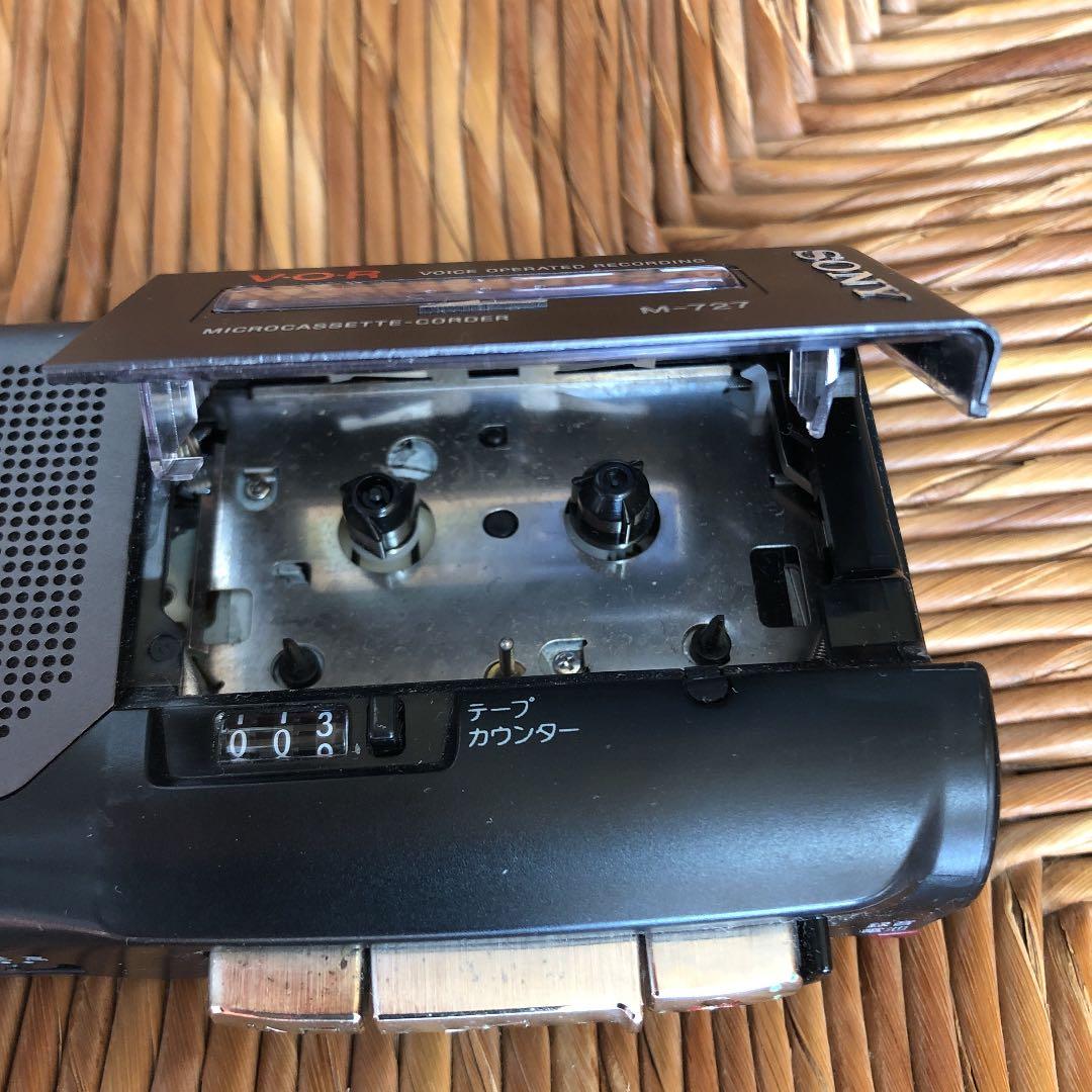 SONY マイクロカセットテープレコーダープレイヤー