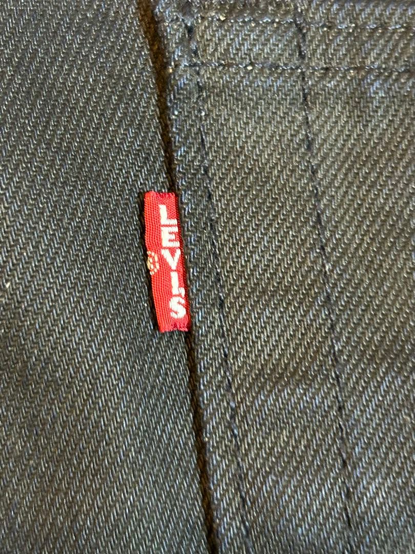 リーバイス578 バギー コーティングデニム ダークインディゴ W34