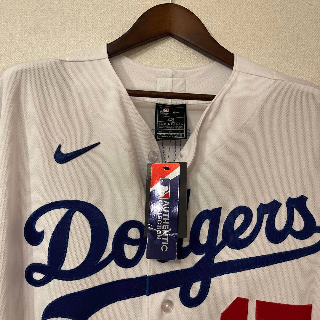 ドジャース オーセンティックホームユニフォーム 大谷翔平#17本人着用48サイズ