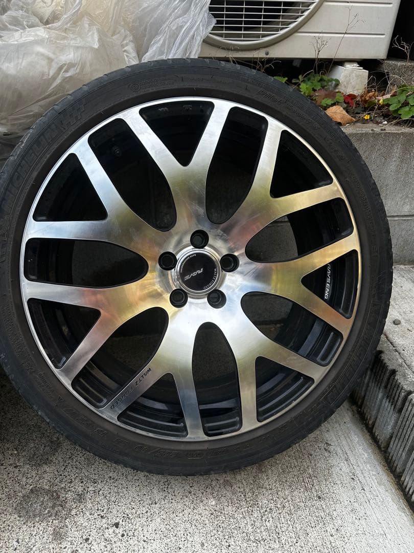 RAYS ホイールタイヤセット18インチ ４本セット