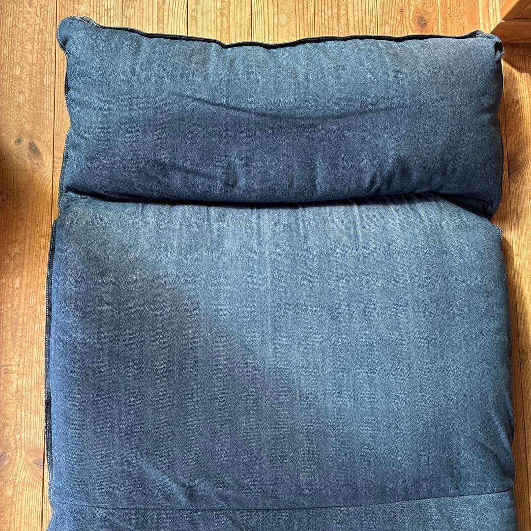 無印良品 ハイバックリクライニングソファ デニム