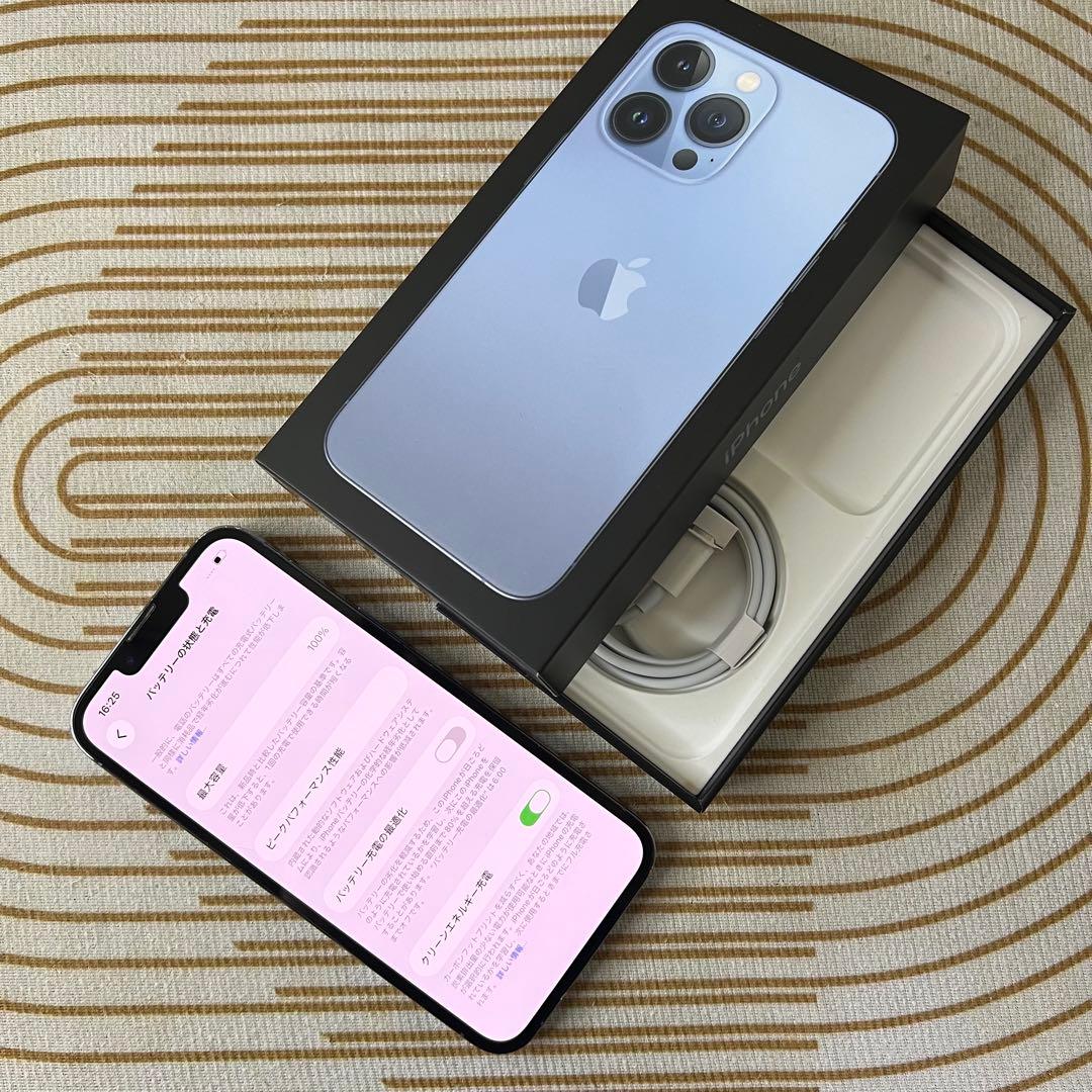 【美品】iPhone 13 Pro 512GB｜SIMフリー｜バッテリー100%