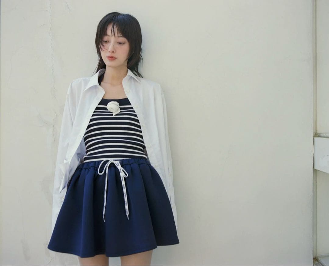トップス Bibiy. ROSETTE TANK TOP