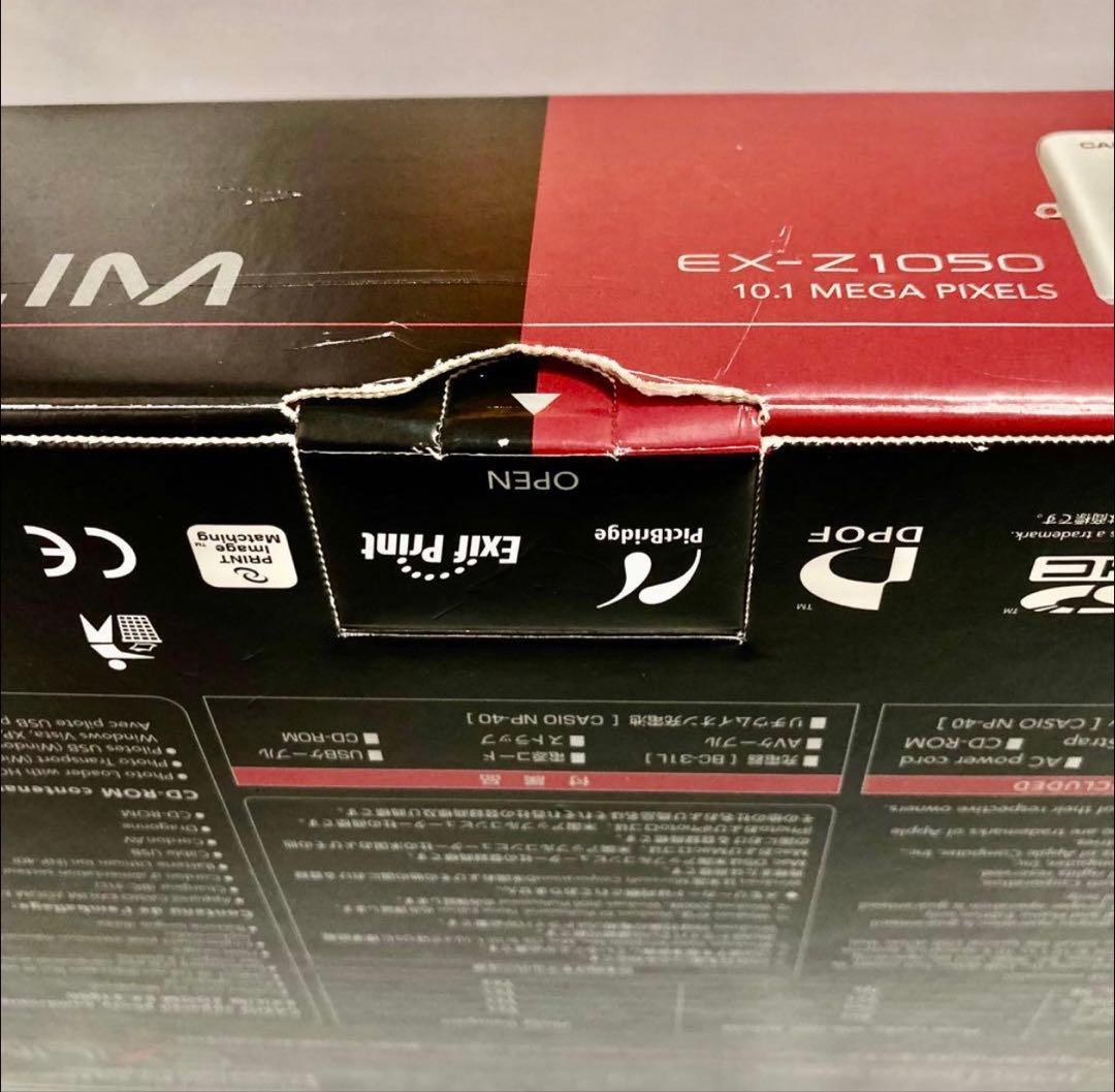 【未使用品】CASIO EXILIM 液晶デジタルカメラ　EX-Z1050