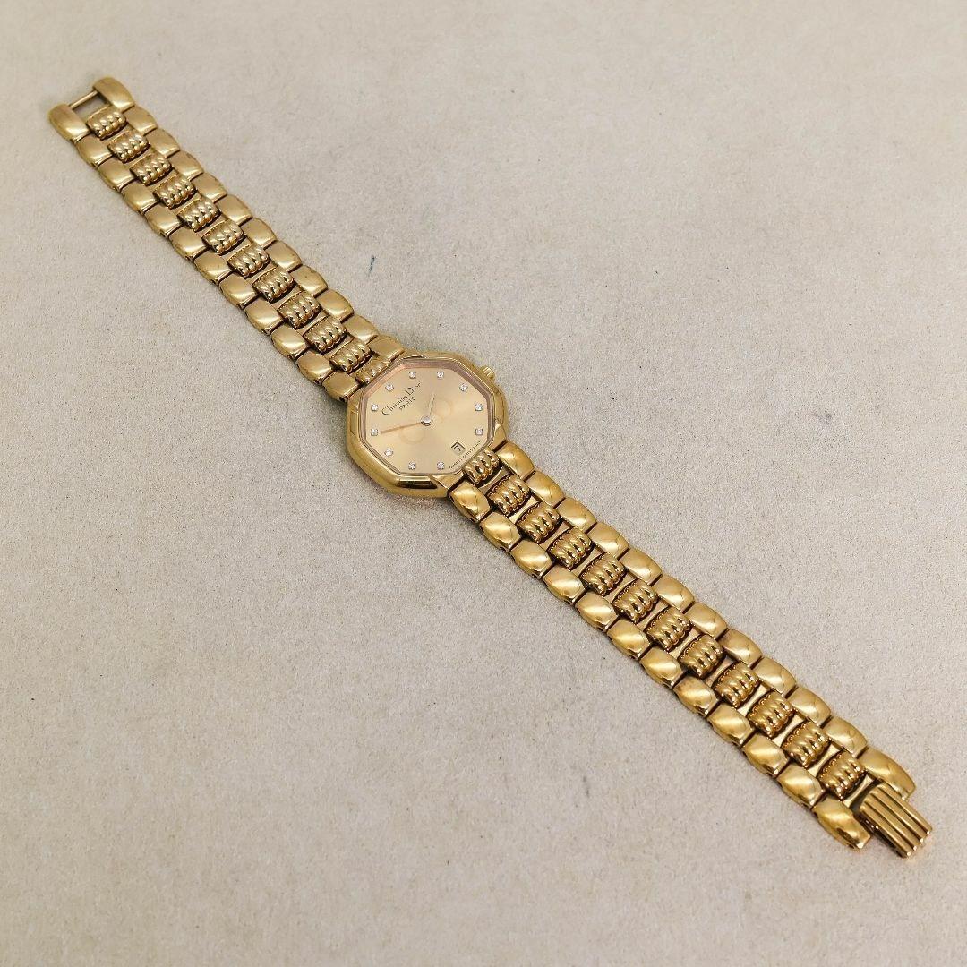 稼働 Christian Dior 腕時計 オクタゴン ダイヤ 1950