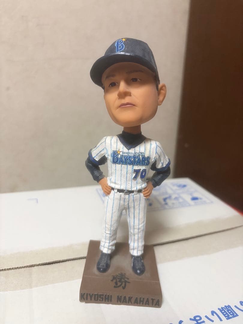 横浜DeNAベイスターズ　三浦大輔　ボブル　おまけ付き(ジャンク品中畑清ボブル)
